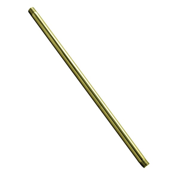 Westbrass 1/2" x 48" IPS pipe nipple in Polished brass D12148-03 - main